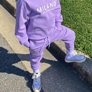 Kids purple Milano DI Rouge set